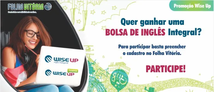 Ainda dá tempo! Preencha ficha cadastral, ganhe desconto e concorra a bolsa integral de inglês