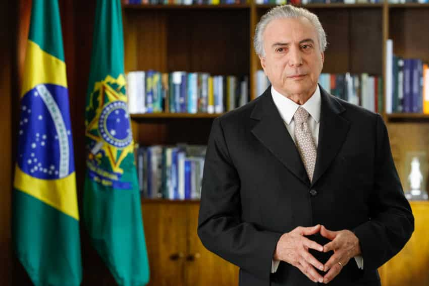 Brasília - DF, 31/08/2016. Presidente Michel Temer durante pronunciamento à nação. Foto: Beto Barata/PR