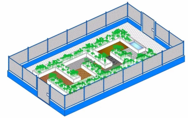 Jardim sensorial será inaugurado no espaço botânico do Parque da Cidade na Serra