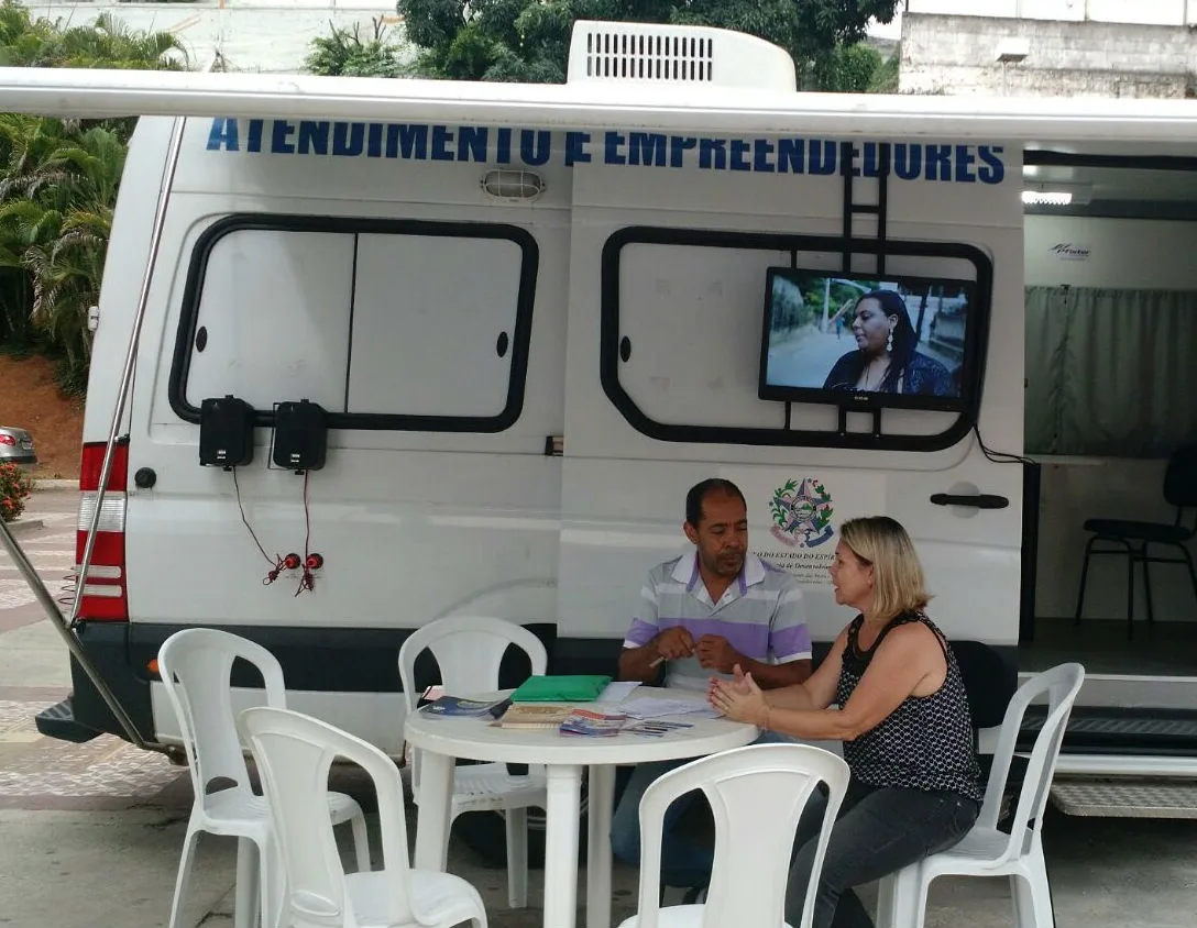 Serviço móvel de apoio ao empreendedor volta ao bairro Guandu, em Cachoeiro