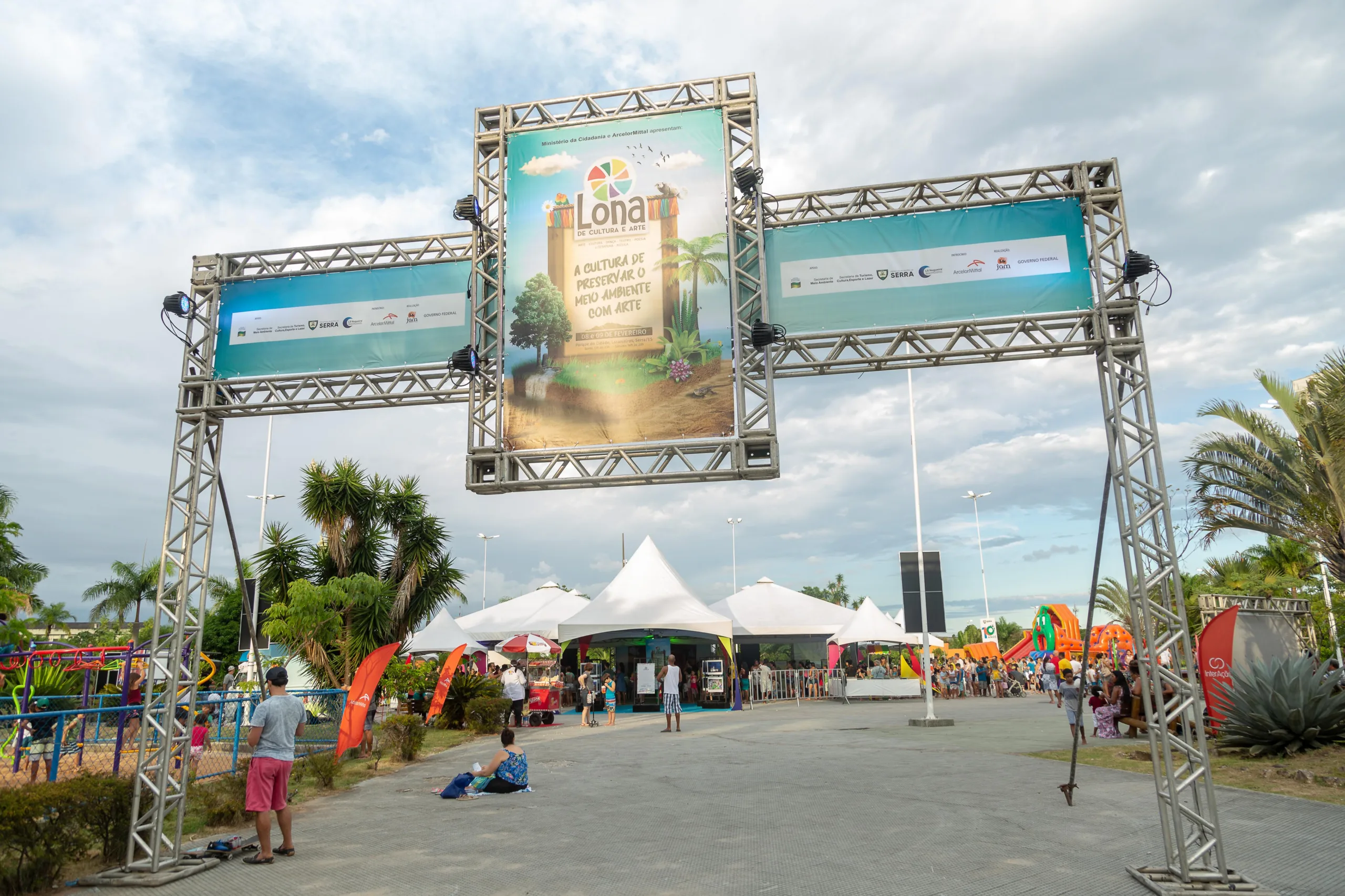 Lona de Cultura e Arte: evento promove preservação do meio ambiente através da arte na Serra