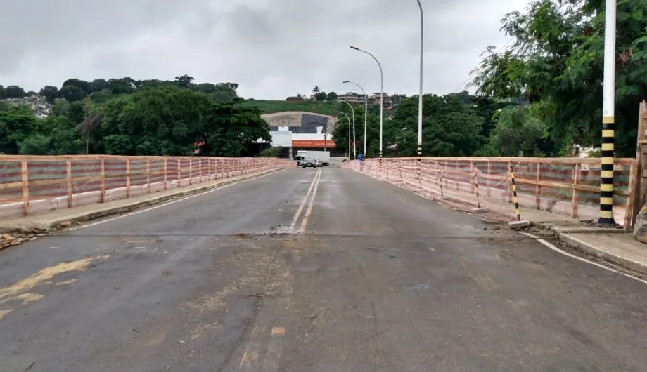 Interditada desde janeiro, ponte em Cachoeiro tem trânsito liberado