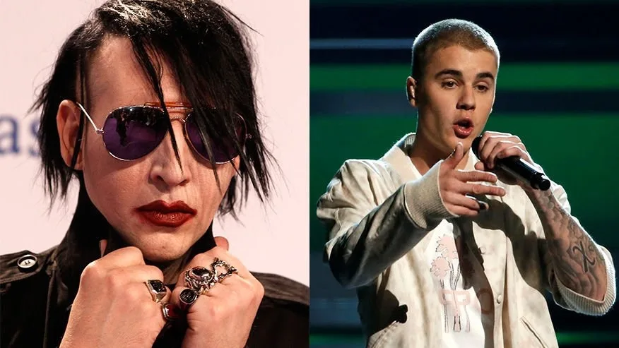 Marilyn Manson não mede palavras ao rebater declaração de Justin Bieber