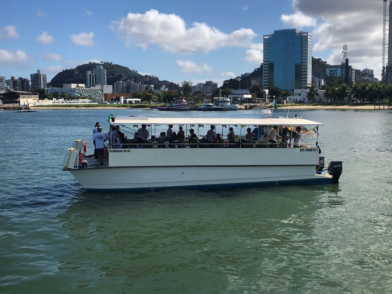 Ecobalsas começam a operar neste sábado com passeios entre Vitória e Vila Velha