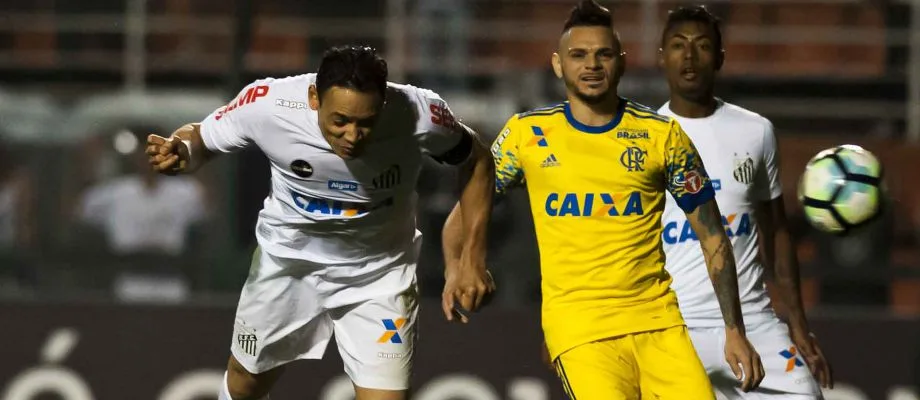 Santos vence Flamengo em jogo de 5 gols