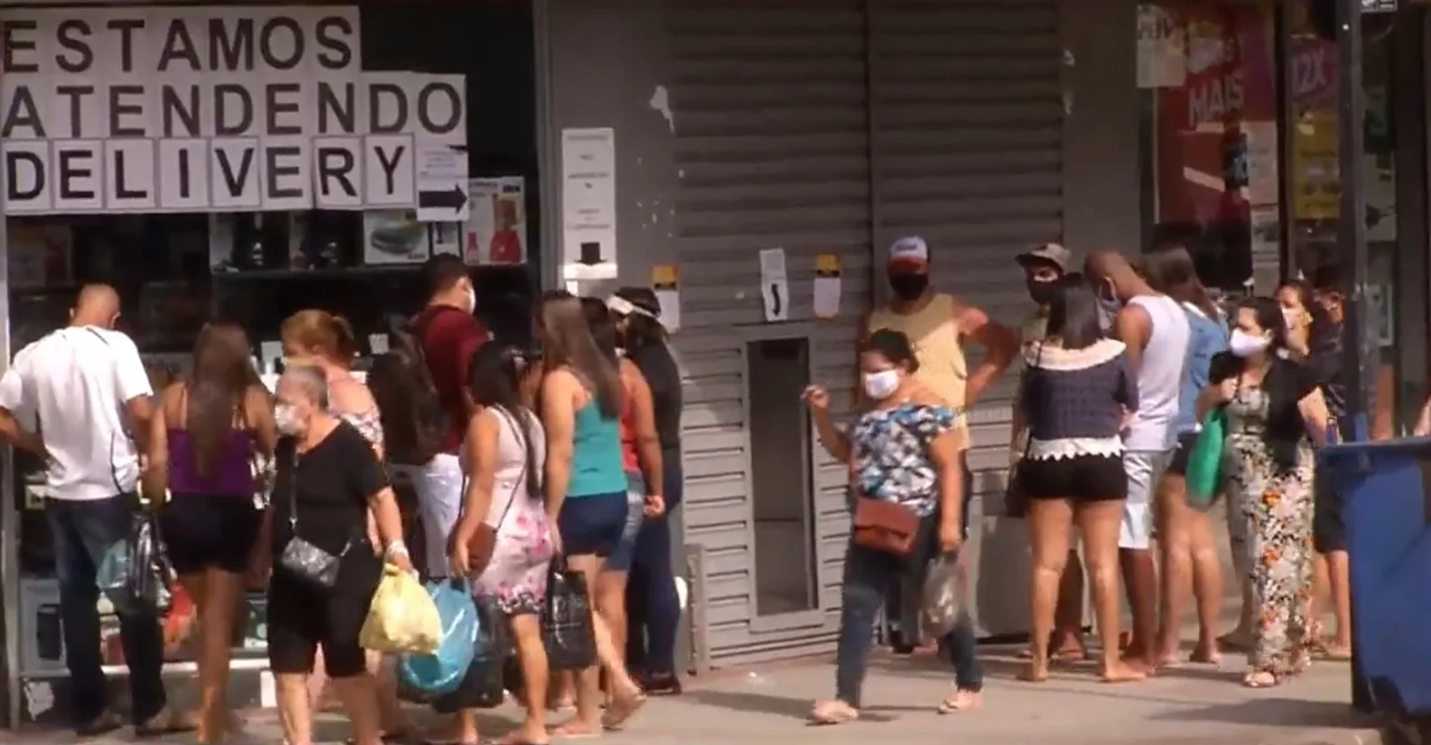 Mesmo com proibição decretada, lojas funcionam neste sábado em Campo Grande