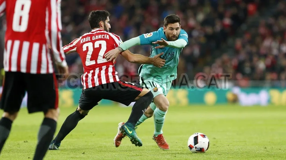 Barcelona perde o primeiro confronto contra o Bilbao pela Copa do Rei