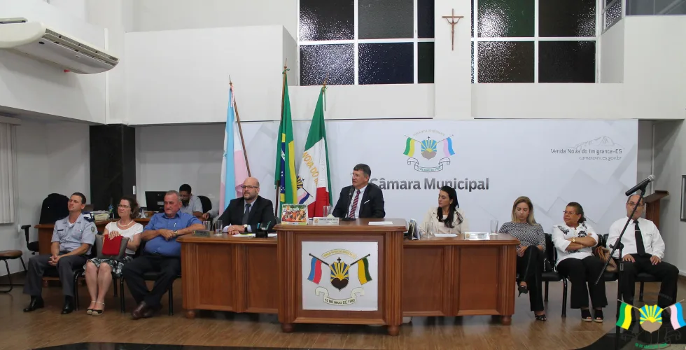 Câmara Municipal de Venda Nova do Imigrante inicia Ano Legislativo