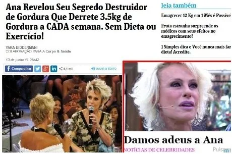 Ana Maria Braga faz denúncia ao vivo contra propaganda que insinua sua morte