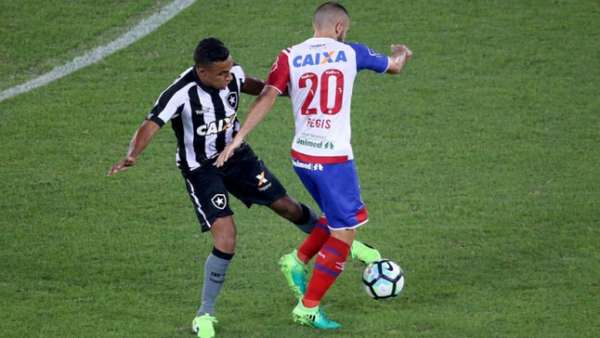 Botafogo empata em 3 a 3 com o Bahia na Arena Fonte Nova