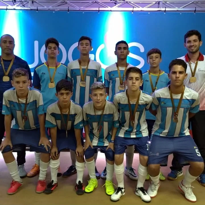 Escola vice-campeã nacional no futsal garante participação nos Jogos Estudantis 2019