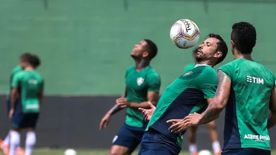 Nenê e Fernando Pacheco treinam e podem reforçar Fluminense contra o Palmeiras