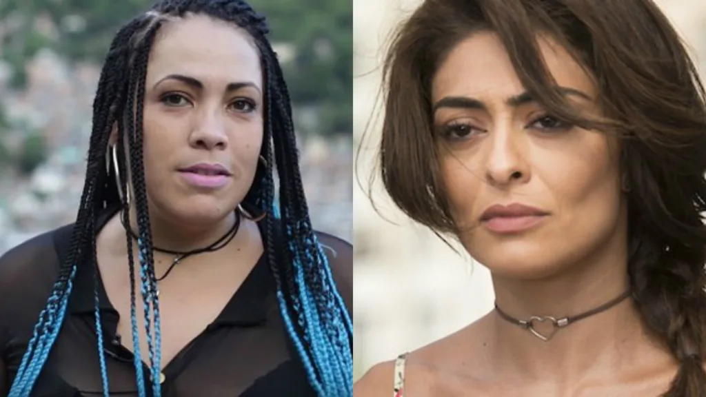 Juliana Paes encontra a Bibi Perigosa da 'vida real'