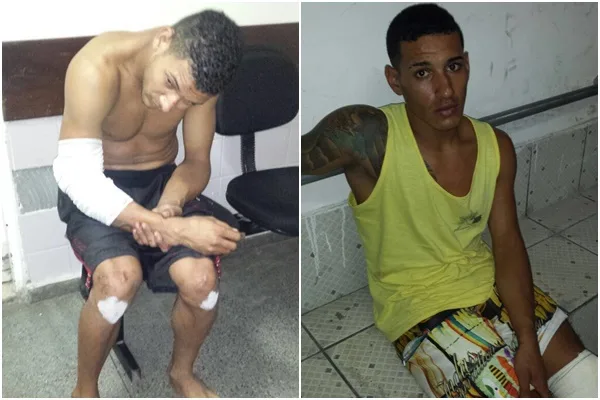 Suspeitos tentam atirar contra policial em assalto, arma masca e dupla é presa em VV