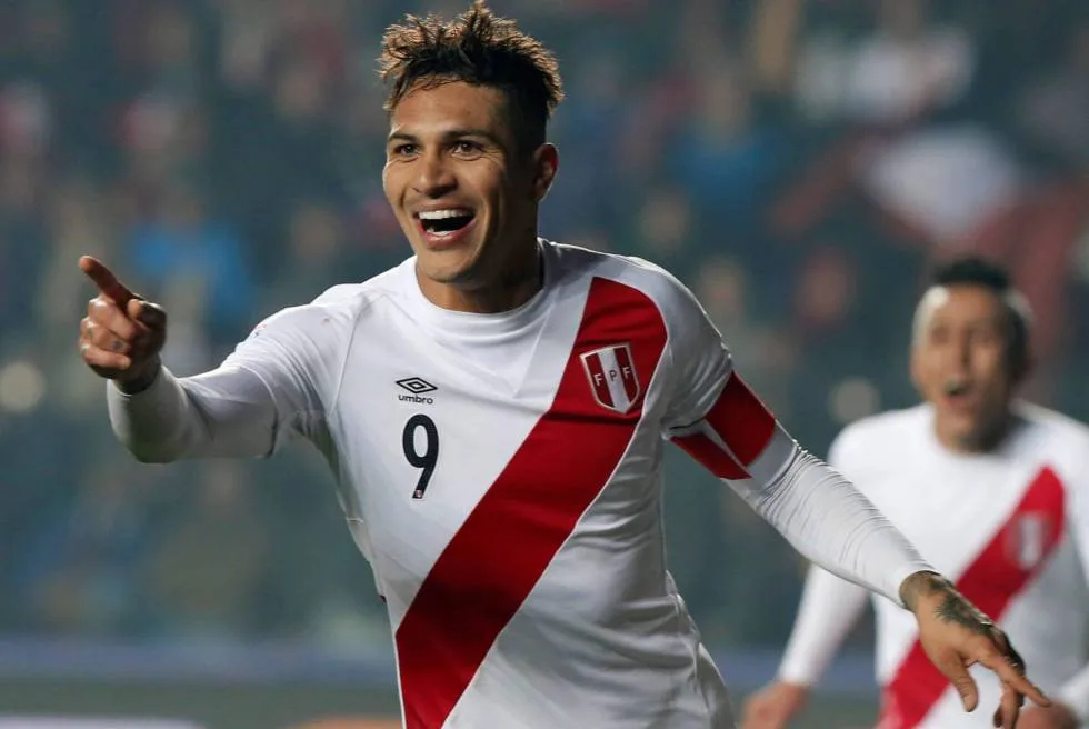 Guerrero elogia seleção do Peru após classificação: 'Temos garra e somos capazes'