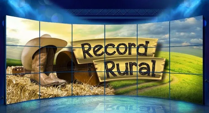 Record define a estreia do novo programa, “Record Rural”