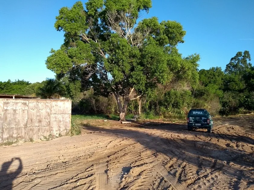 Polícia descobre obra irregular em área de preservação permanente em São Mateus