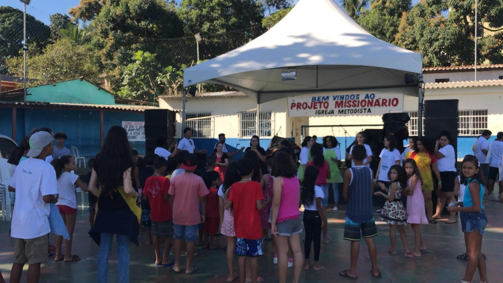 Projeto social da Igreja Metodista vai até domingo (22) no bairro Perocão em Guarapari