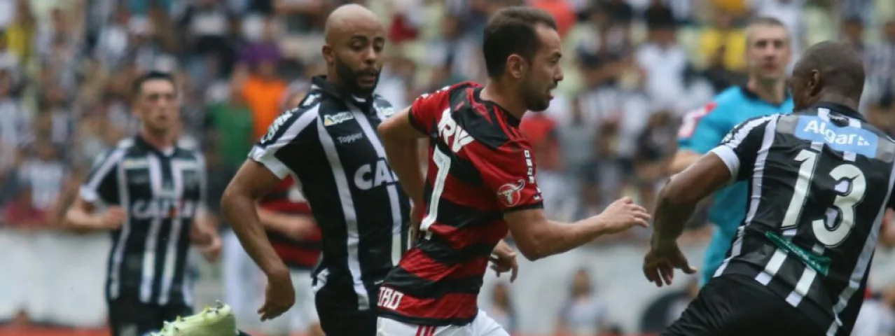 Flamengo leva gol nos acréscimos, perde para o Ceará e é vaiado pela torcida