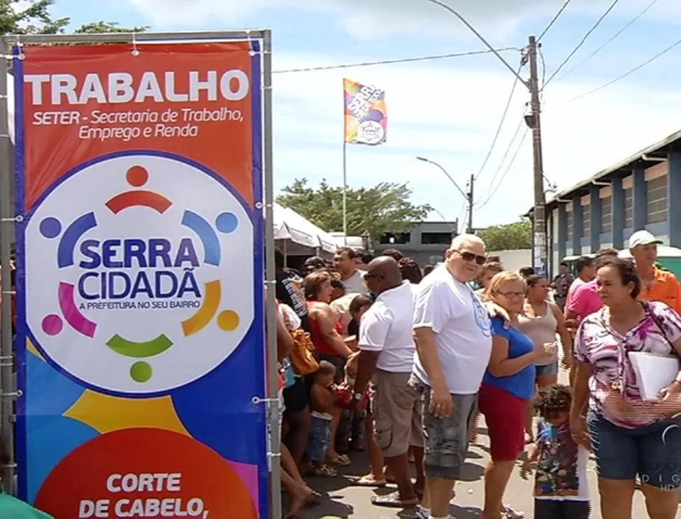 Ação Cidadã oferece atividades e atrai famílias de bairros da Serra