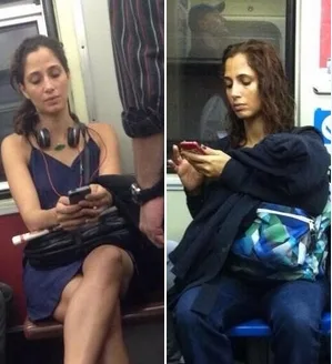 Camila Pitanga é flagrada usando metrô e responde fã nas redes sociais