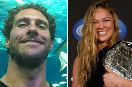 Flávio Canto, ex-judoca, pode estar namorando a campeã de MMA Ronda Rousey