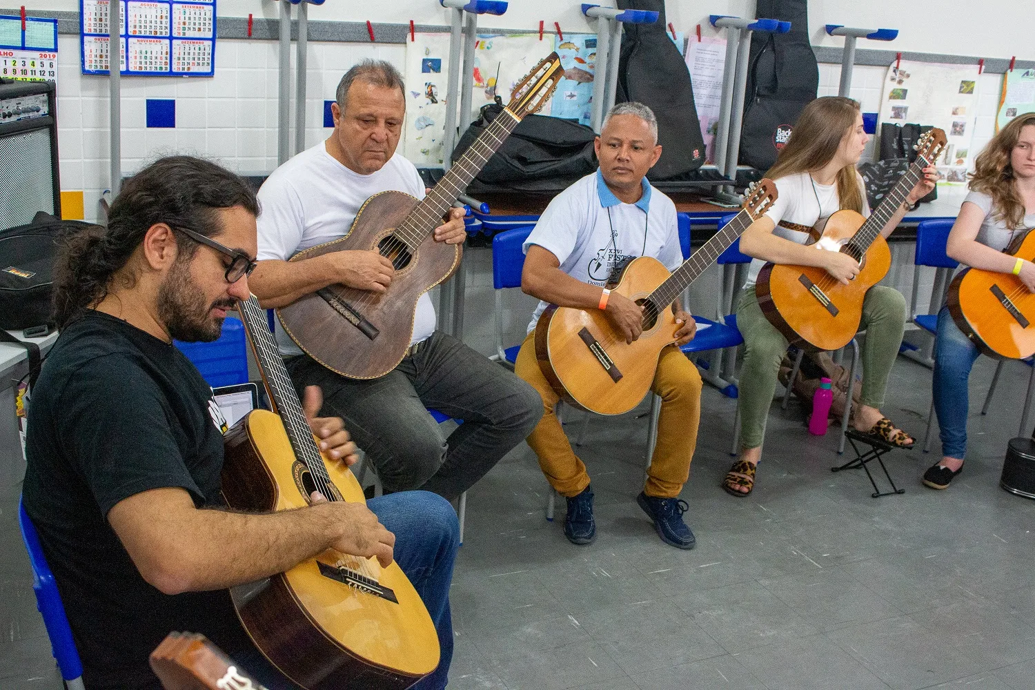 Oficinas do 26º Festival de Inverno de Domingos Martins levam mais de 350 jovens para a cidade durante a semana