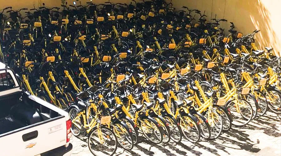 'Não havia como agir de outra forma', diz prefeitura sobre apreensão de bicicletas compartilhadas em VV