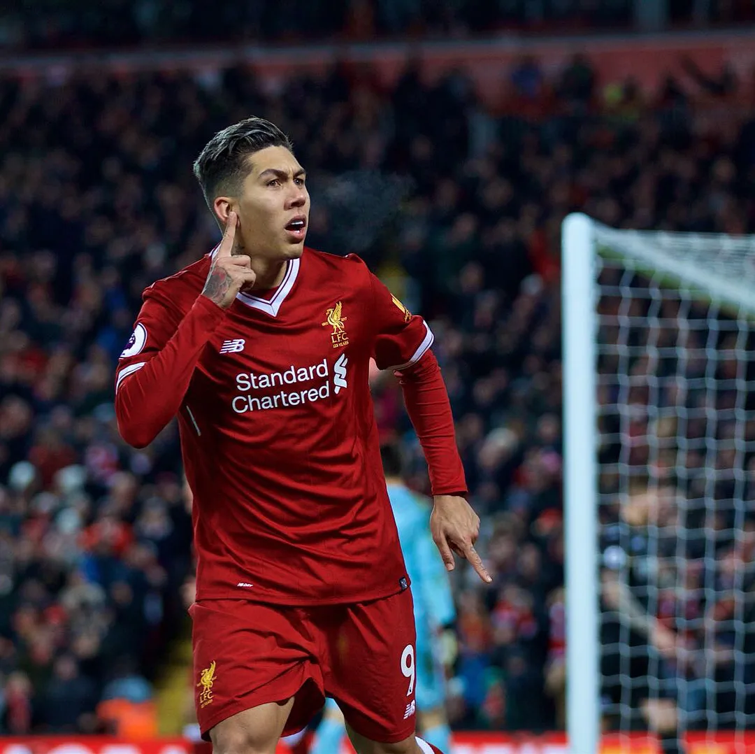 Firmino festeja histórico título antecipado do Liverpool: 'Brilhante e merecido'