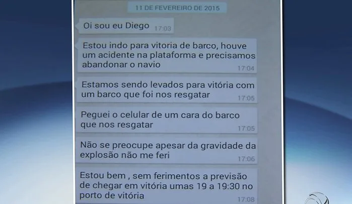 Angústia toma conta de parentes em busca de sobreviventes da explosão em plataforma no ES