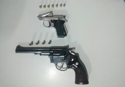 Polícia Militar apreende armas e drogas no norte do Estado