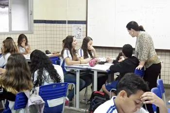 Novas carteiras das Unidade de Ensino Municipais de Vitória