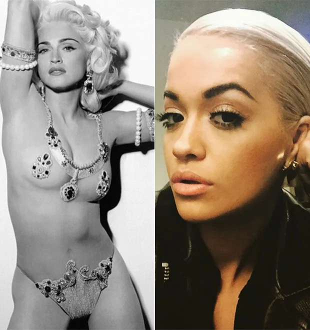 Rita Ora defende Madonna e agradece sua batalha contra o preconceito pela idade