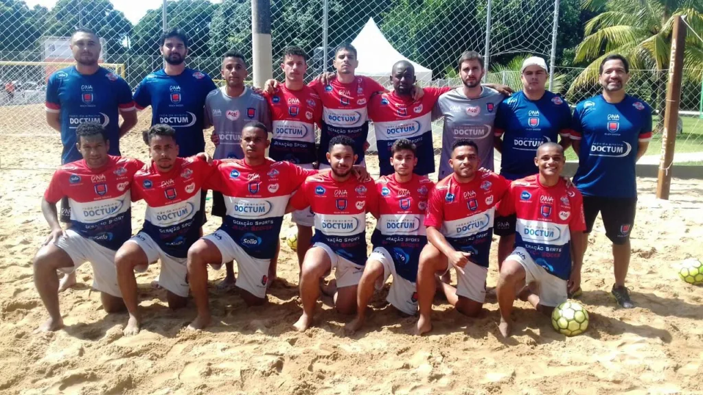 Geração/Doctum supera Ufes na estreia do Campeonato Metropolitano de Beach Soccer