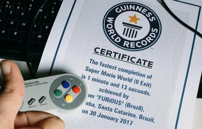 Brasileiro entra no Guinnes após terminar Super Mario World em tempo recorde