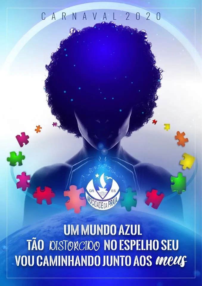 Com desfile inclusivo, Mocidade da Praia irá falar sobre autismo no Sambão do Povo