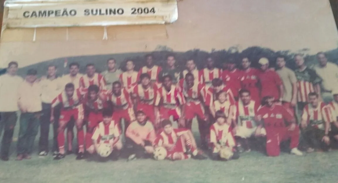 Bruno Rangel foi campeão Sulino de 2004 no início de sua carreira com o time de Itapemirim