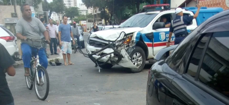 Vídeo | Perseguição pelas ruas de Vila Velha termina em acidente