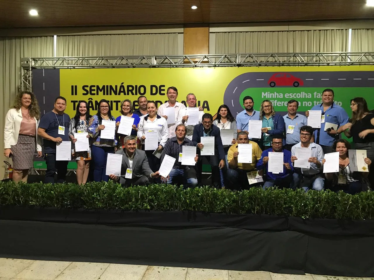 Compromisso para a educação no trânsito marca encerramento do Seminário do Detran