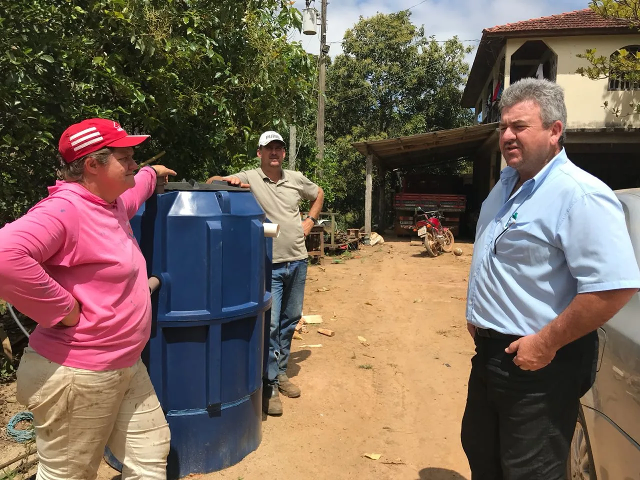 Meio ambiente em foco: Dia de Campo para instalação de biodigestores em Domingos Martins