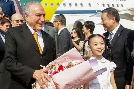 Temer chega à China para a reunião das maiores economias do mundo