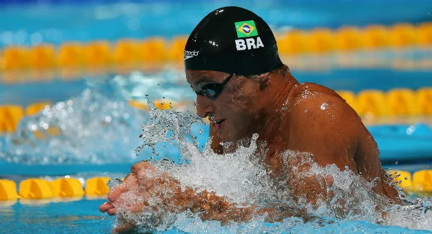 Felipe Lima é prata nos 100m peito em Cingapura e soma 12 pódios na Copa do Mundo