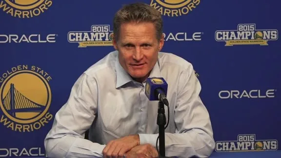 Recordista com o Warriors, Steve Kerr é eleito o técnico do ano na NBA
