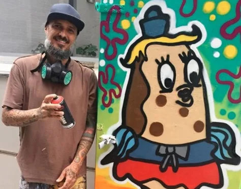 Artista capixaba transforma caixas de telefone em arte e deixa pontos da Grande Vitória mais divertidos