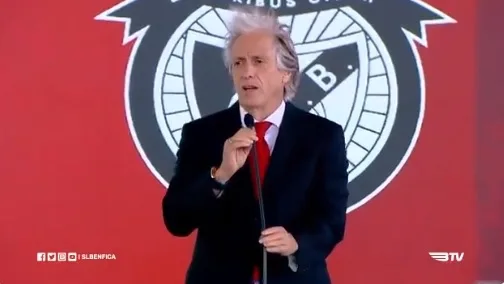 Jorge Jesus chega ao Benfica pedindo união