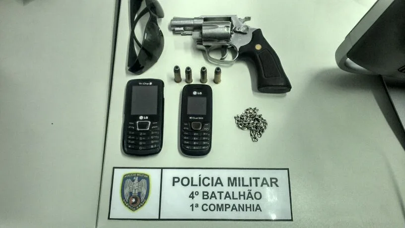 Dois homens são detidos pela Polícia Militar após perseguição em Vila Velha