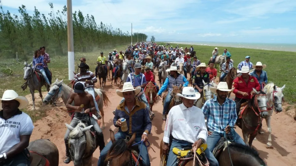 Cavalgada de Verão percorrerá as praias de Marobá e das Neves no domingo