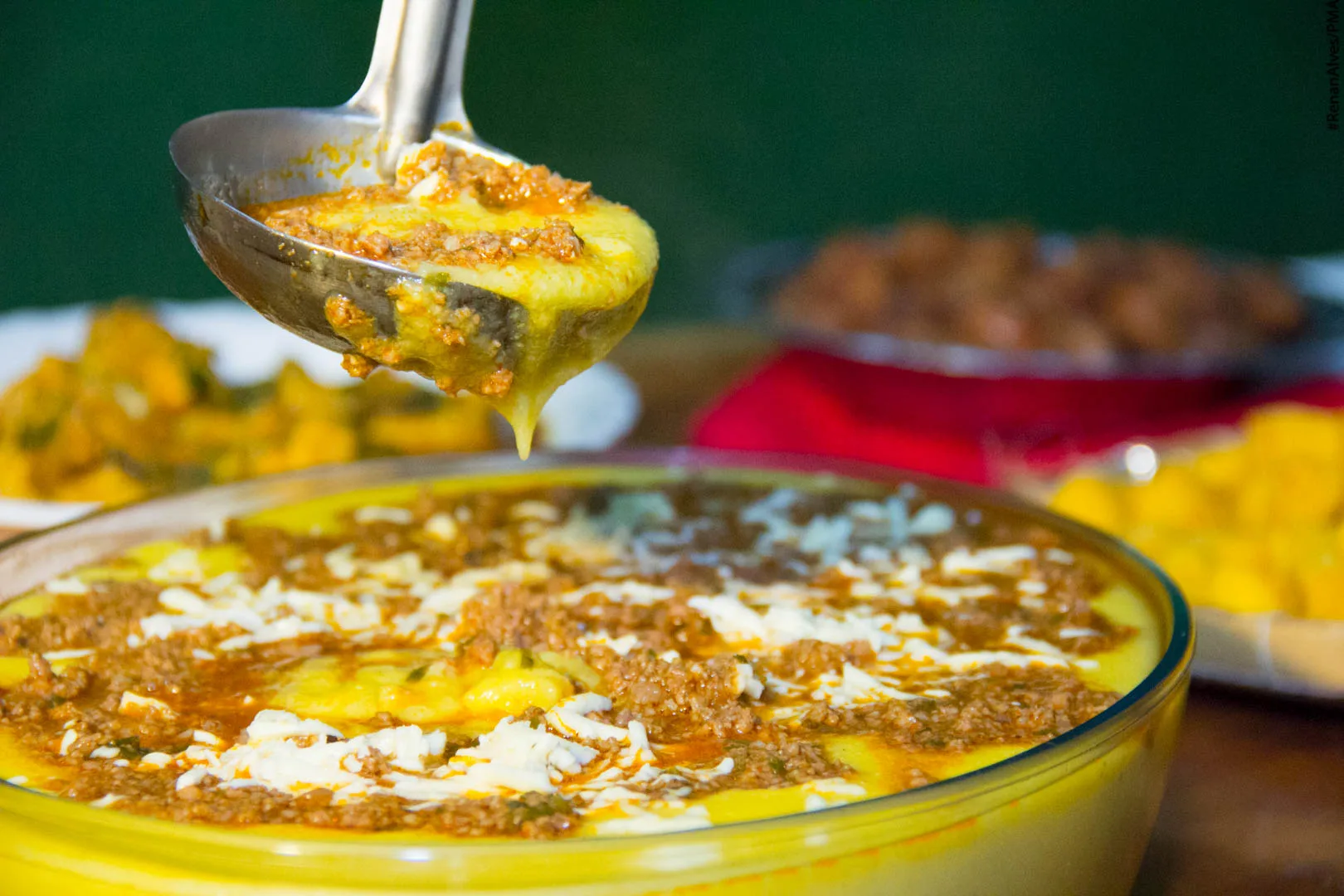 Comida de graça: famílias vão distribuir polenta, torresmo e tripinha durante festa italiana em Nova Venécia