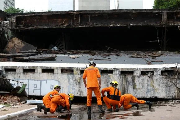 Estudo sugere demolição completa de viaduto que desabou em Brasília