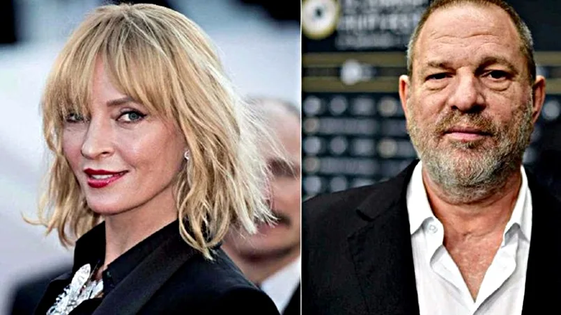 Após escândalo sexual vir à tona, Uma Thurman manda recado a Weinstein: 'Você não merece um tiro'